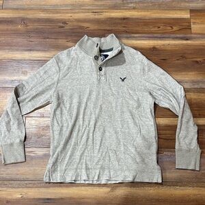 American Eagle Outfitters Tan Shirt